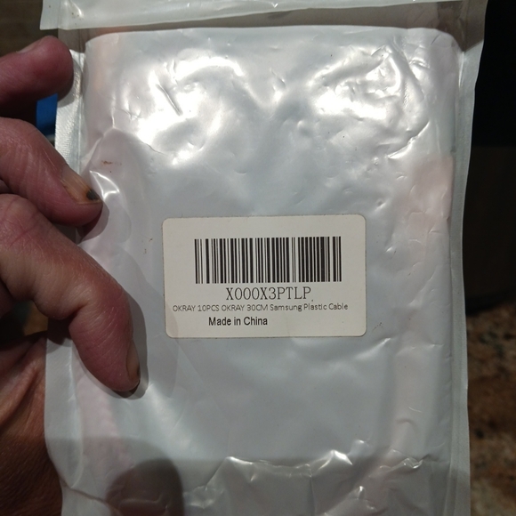 OKRAY 4pc. Micro USB Charging Cables Short Colorful Nylon Braided For Samsung. - Picture 4 of 4